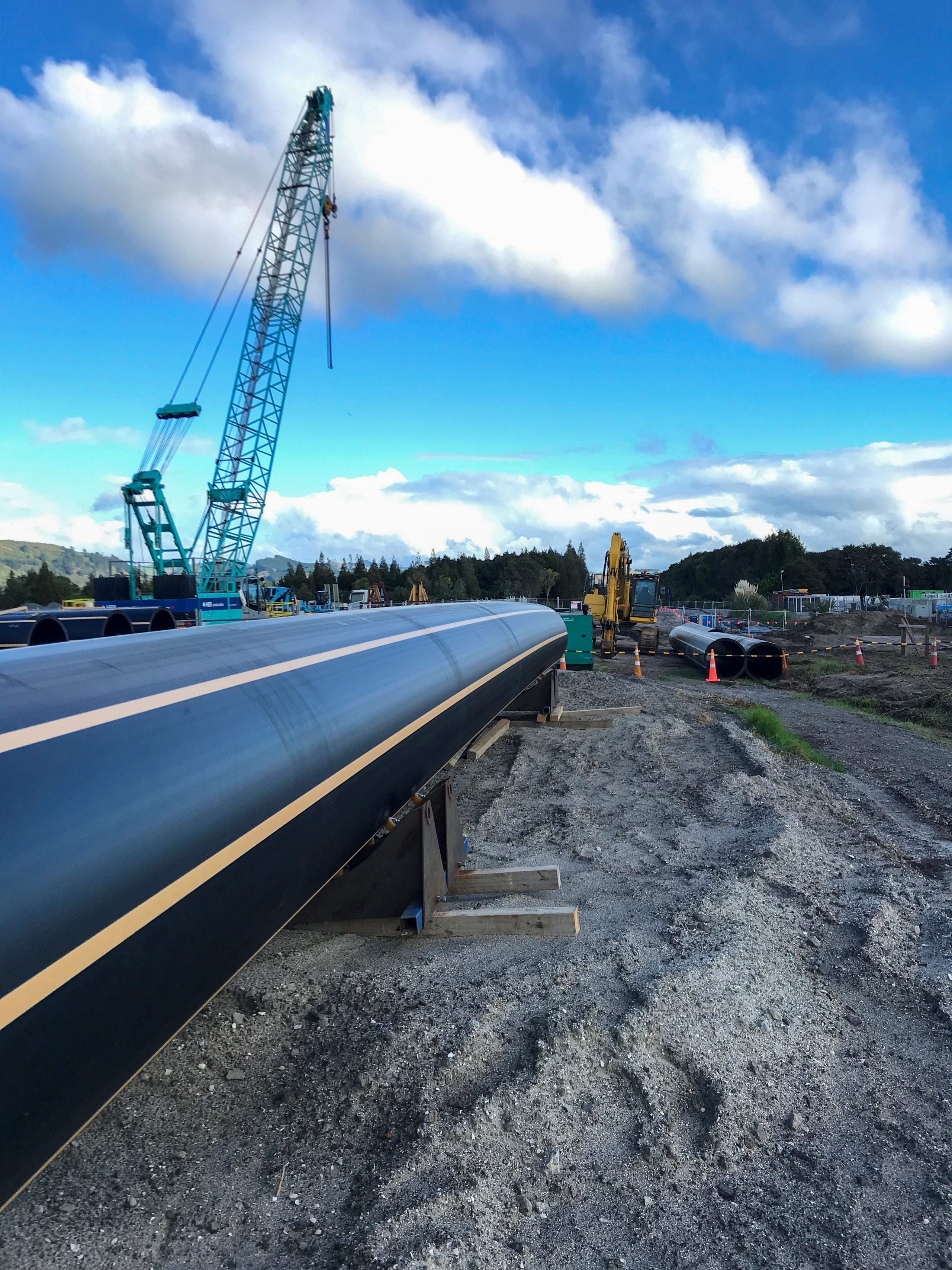 1200mm Pipeline Tauranga